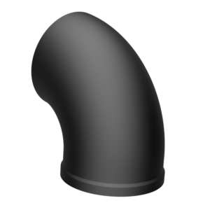 Capuchon rond 36in, Poly Black